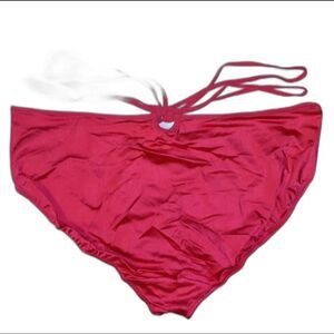 Elomi XXL Bijou Flirt Raspberry Mid Rise Full Brief NWT